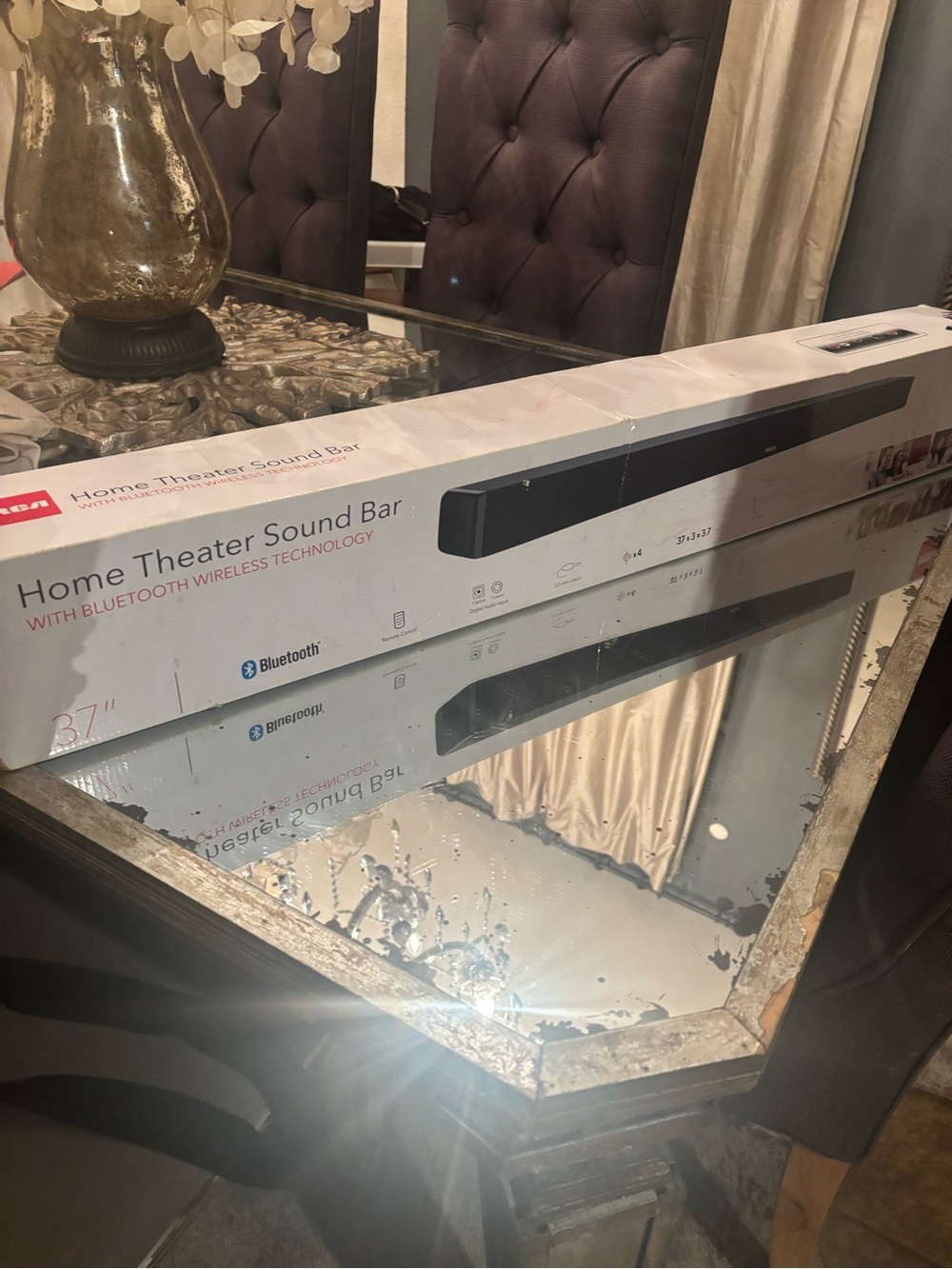 Home theater sound bar